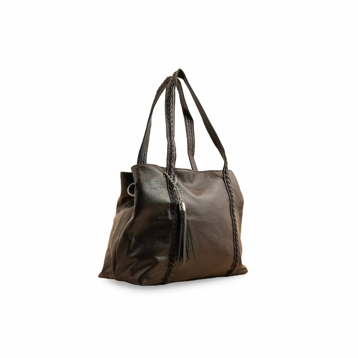 Brown Shoulder Bag for Women - Image 3